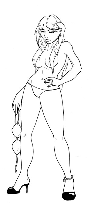 technically not naked, but eh